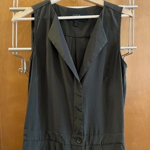 J.crew Olive green jumpsuit size 6